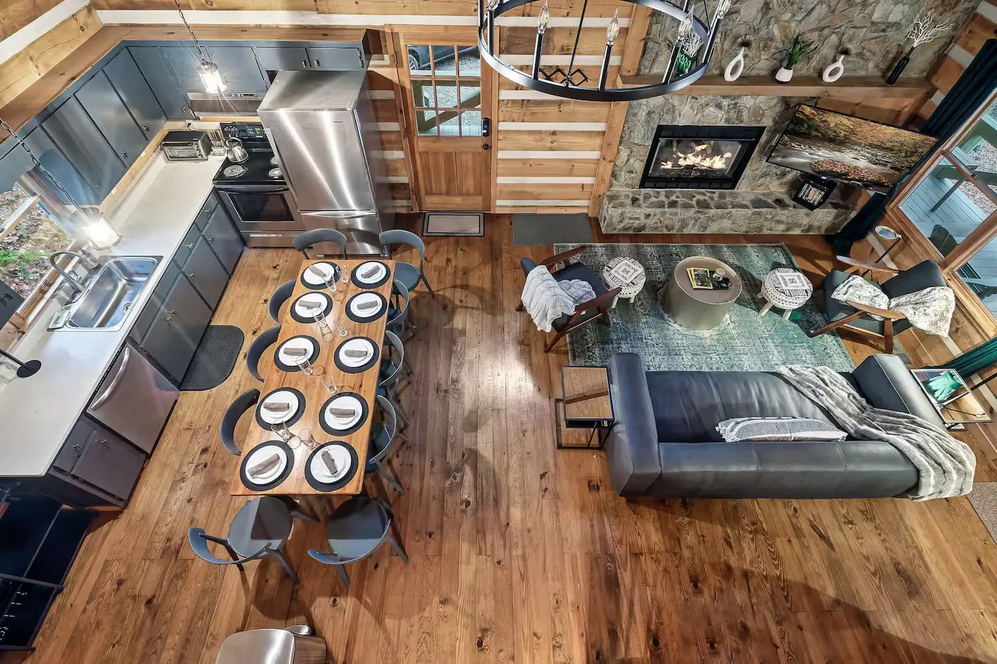 Living space from loft